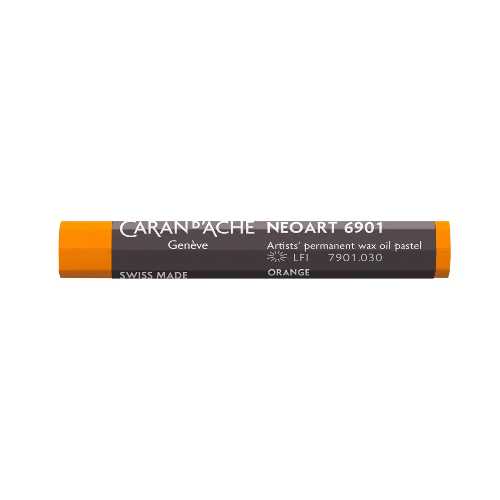 Pastel woskowo-olejny Neoart 6901 - Caran d'Ache - 030, Orange