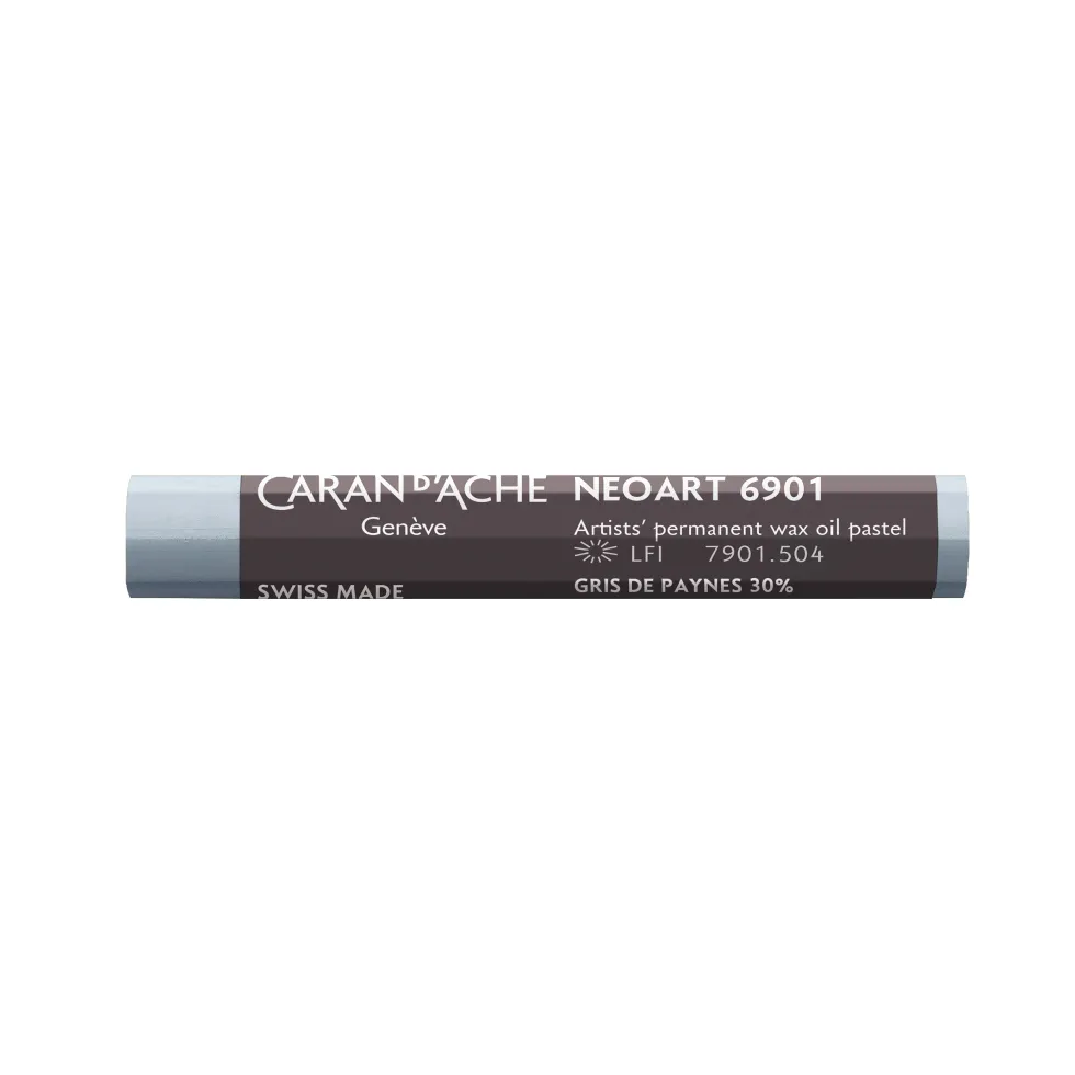 Pastel woskowo-olejny Neoart 6901 - Caran d'Ache - 504, Payne's Grey 30