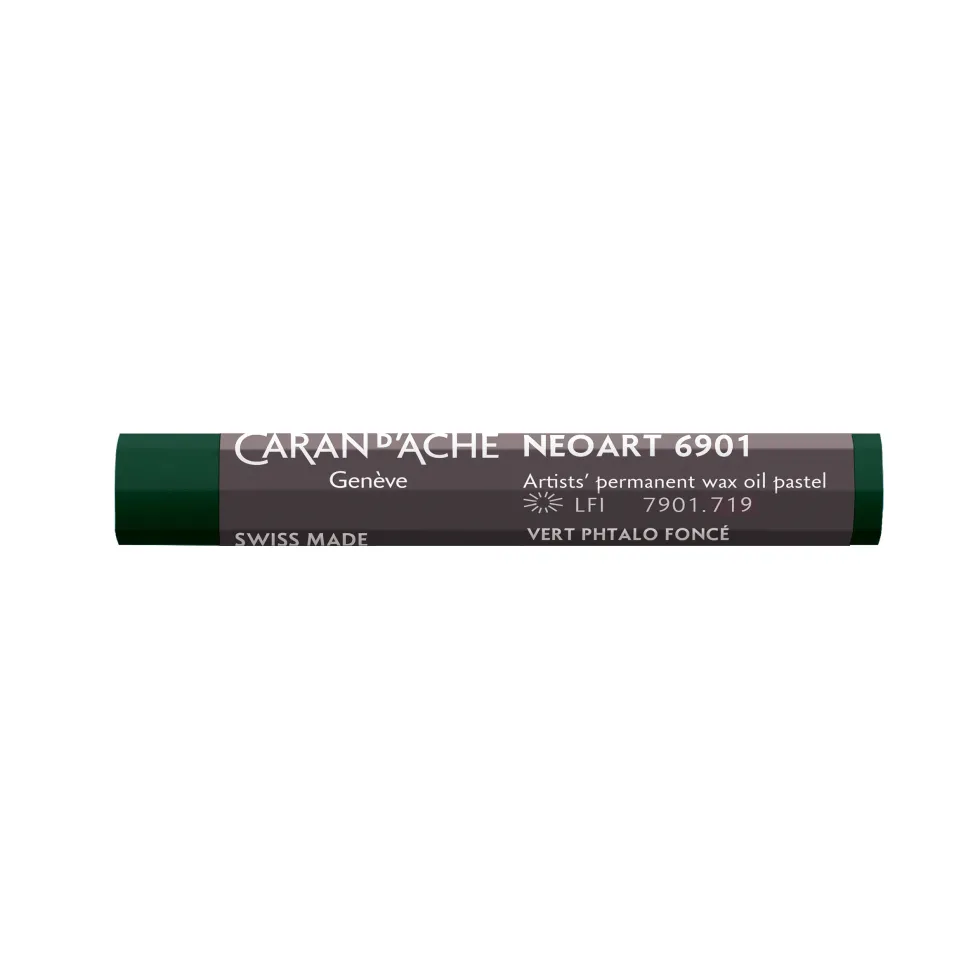 Pastel woskowo-olejny Neoart 6901 - Caran d'Ache - 719, Phthalo Green