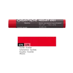 Pastel woskowo-olejny Neoart 6901 - Caran d'Ache - 070, Scarlet