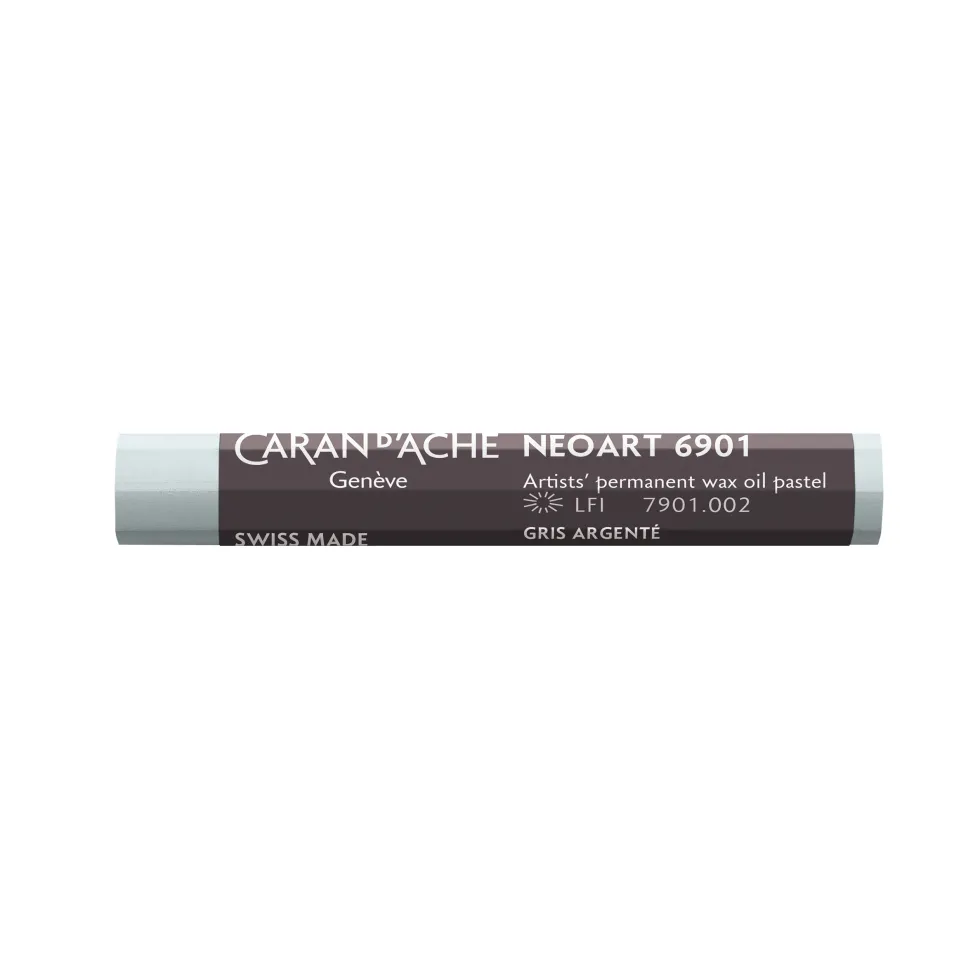 Pastel woskowo-olejny Neoart 6901 - Caran d'Ache - 002, Silver Grey