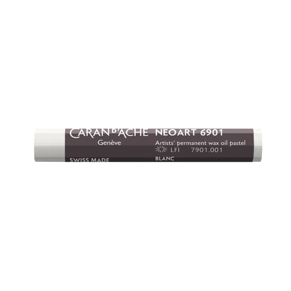 Pastel woskowo-olejny Neoart 6901 - Caran d'Ache - 001, White