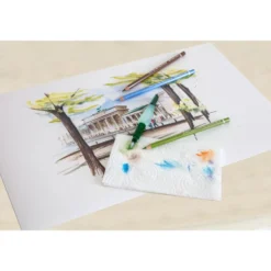 Pędzel akwarelowy na wodę Art & Graphic - Faber-Castell - średnia końcówka, M