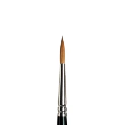 Pędzel do akwareli Kolinsky Sable, seria 7 - Winsor & Newton - krótka rączka, nr 4