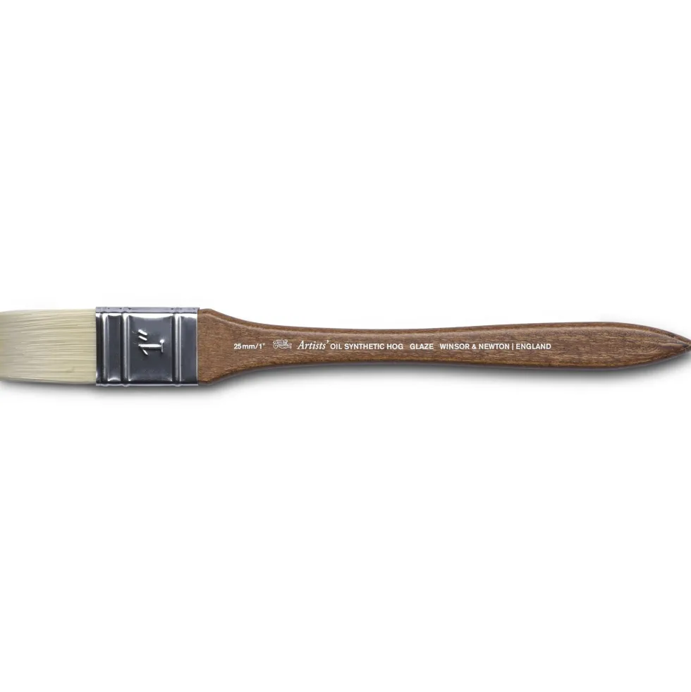 Pędzel do tła, syntetyczny Artists' Oil - Winsor & Newton - 1''
