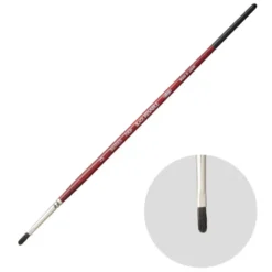 Pędzel koci język, mieszany, Black Resable, seria 700F - Holbein - nr 0