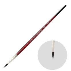 Pędzel okrągły, mieszany, Black Resable, seria 700R - Holbein - nr 4
