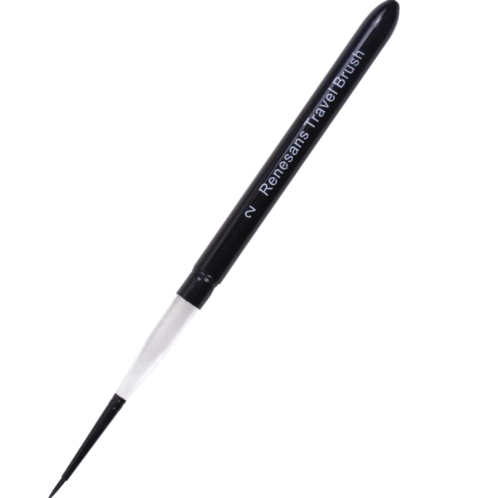 Pędzel okrągły, mieszany Travel Brush - Renesans - nr 2