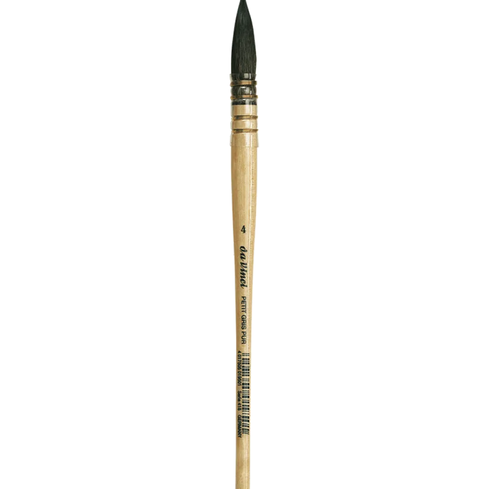 Pędzel okrągły, naturalny, Wash Brush, seria 418 - Da Vinci - 4