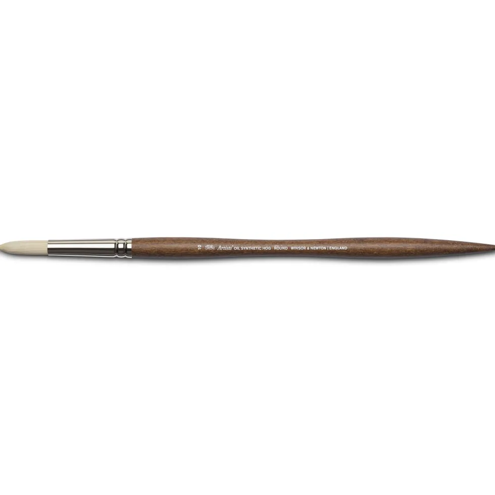 Pędzel okrągły, syntetyczny Artists' Oil - Winsor & Newton - nr 10