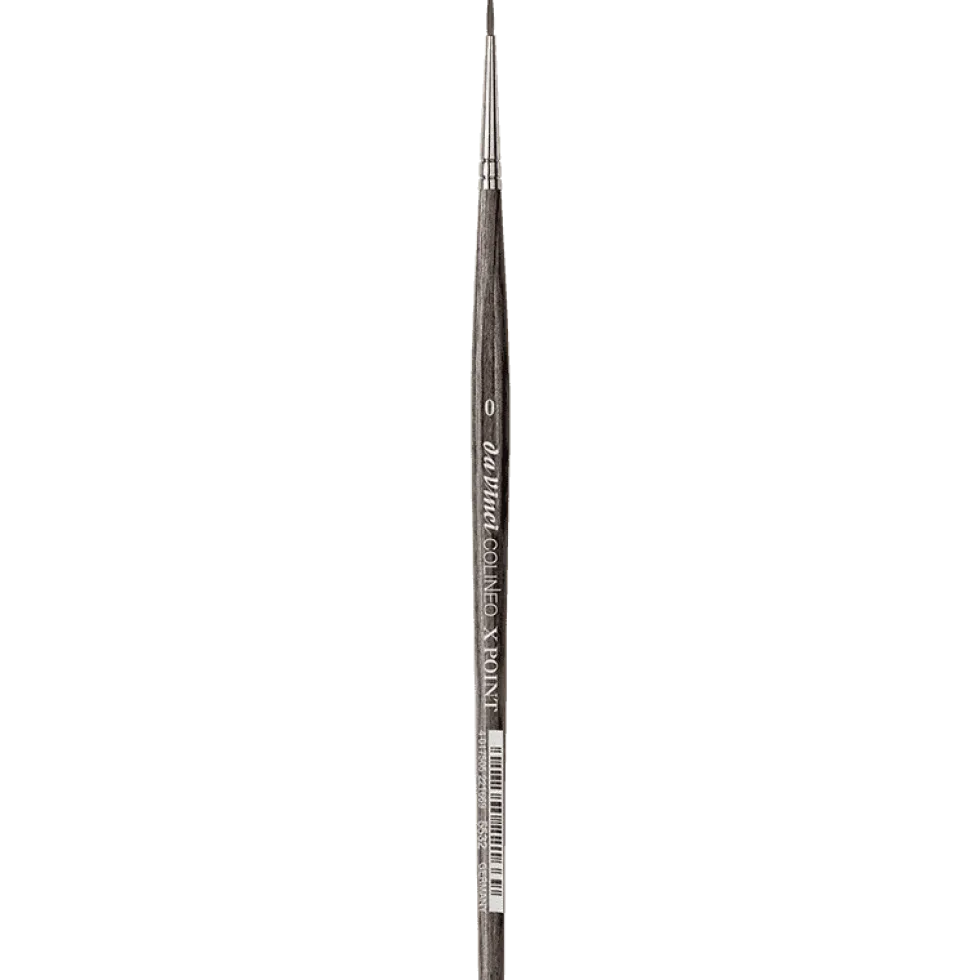 Pędzel okrągły syntetyczny Colineo X Point seria 5532 - Da Vinci - nr 0