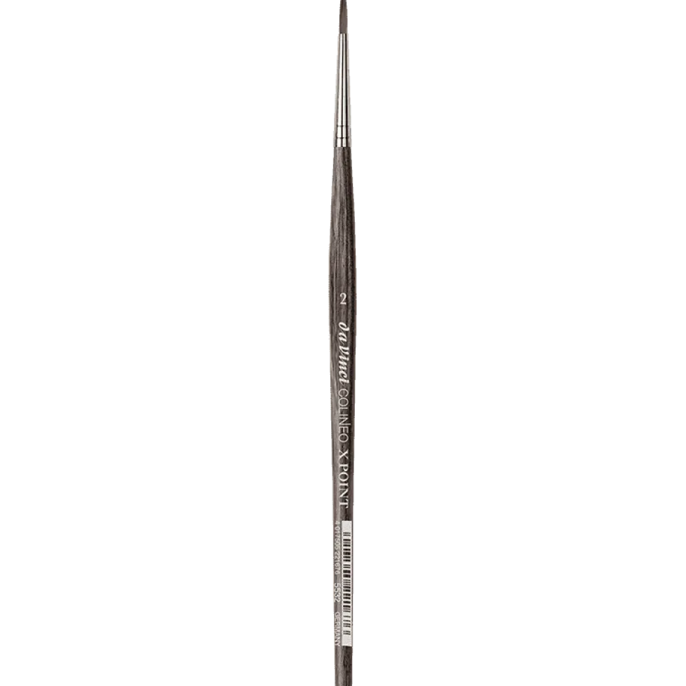 Pędzel okrągły syntetyczny Colineo X Point seria 5532 - Da Vinci - nr 4