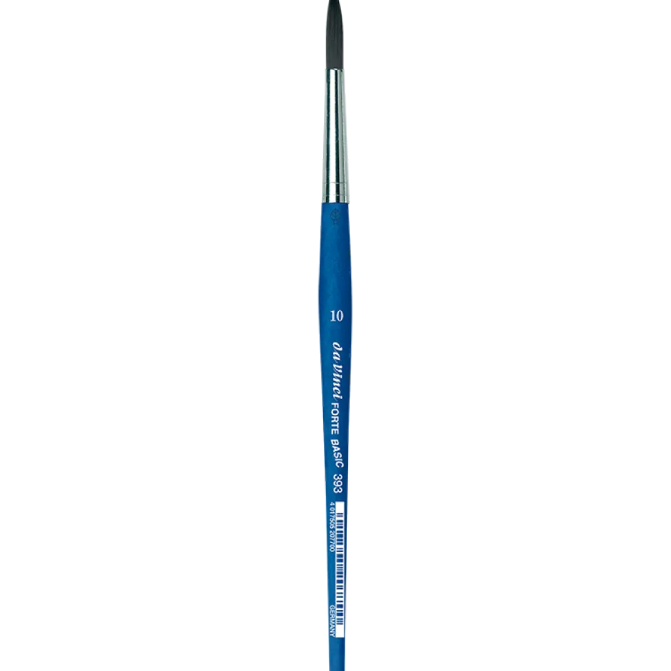 Pędzel okrągły, syntetyczny, Forte Basic, seria 393 - Da Vinci - 8