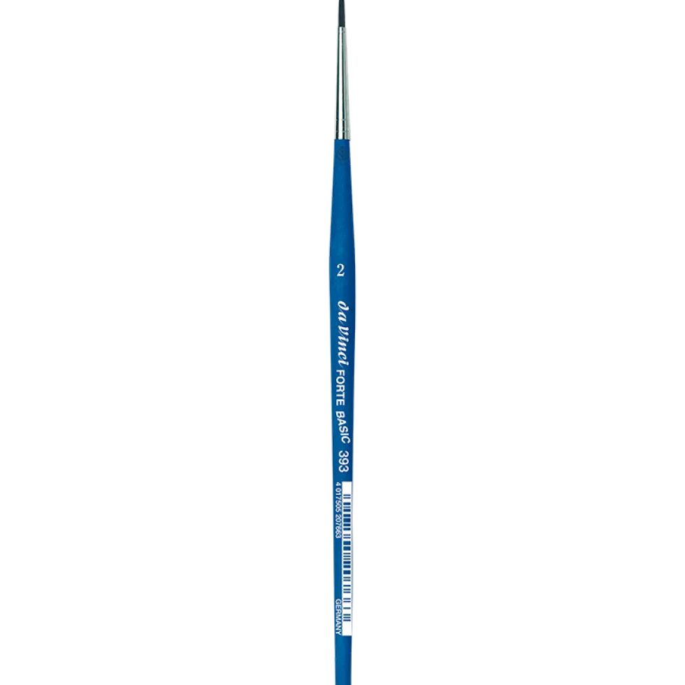 Pędzel okrągły, syntetyczny, Forte Basic, seria 393 - Da Vinci - 2