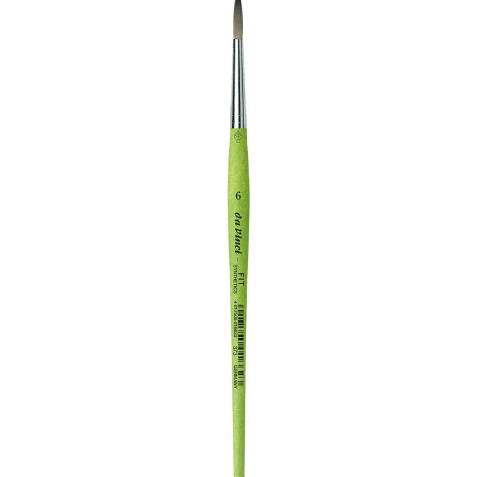 Pędzel okrągły, syntetyczny, Hobby, seria 373 - Da Vinci - 6