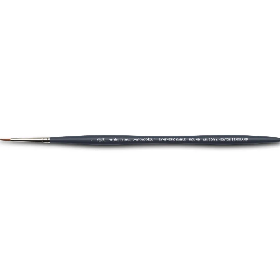 Pędzel okrągły, syntetyczny sobol - Winsor & Newton - nr 1