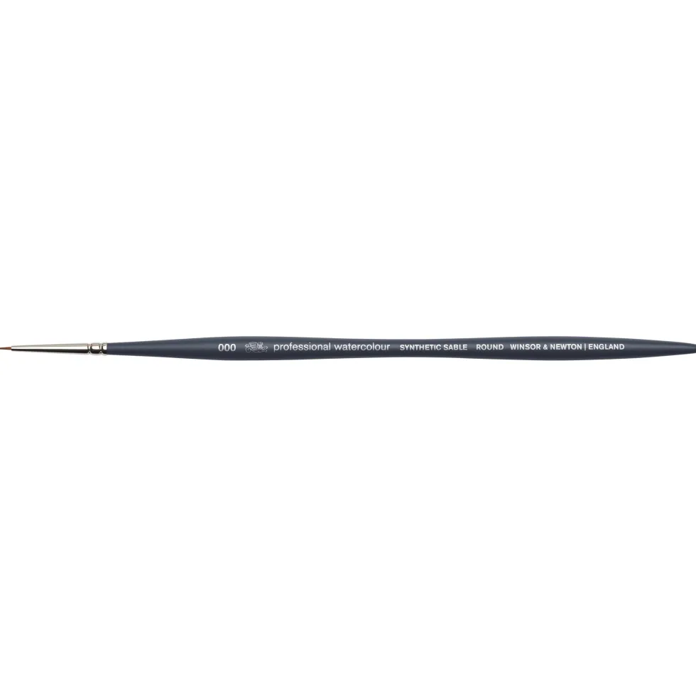 Pędzel okrągły, syntetyczny sobol - Winsor & Newton - nr 000