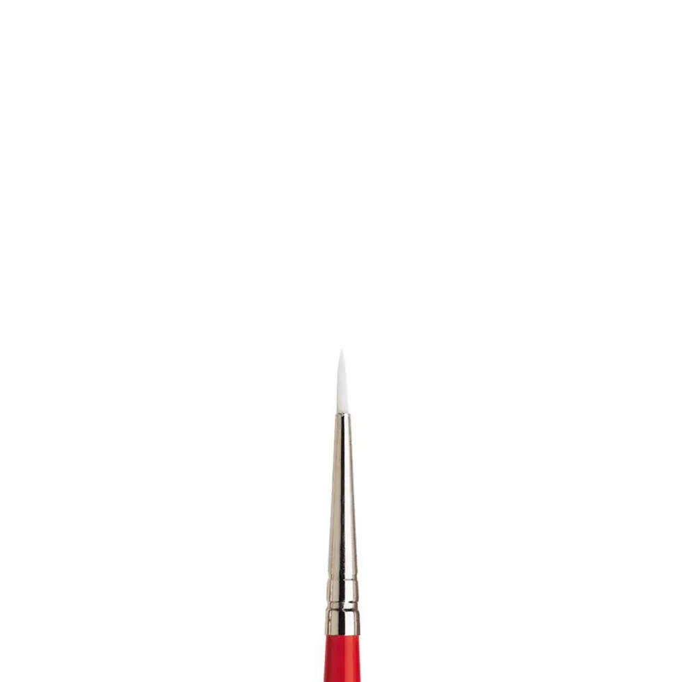 Pędzel okrągły, syntetyczny University - Winsor & Newton - krótka rączka, nr 0