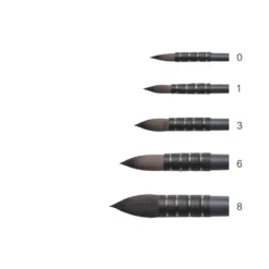 Pędzel okrągły syntetyczny wiewiórka - Winsor & Newton - nr 3