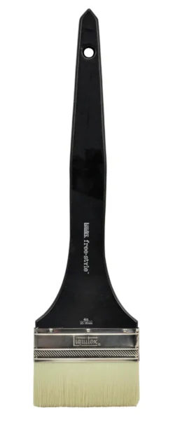 Pędzel płaski, syntetyczny free-style - Liquitex - długa rączka, 4''