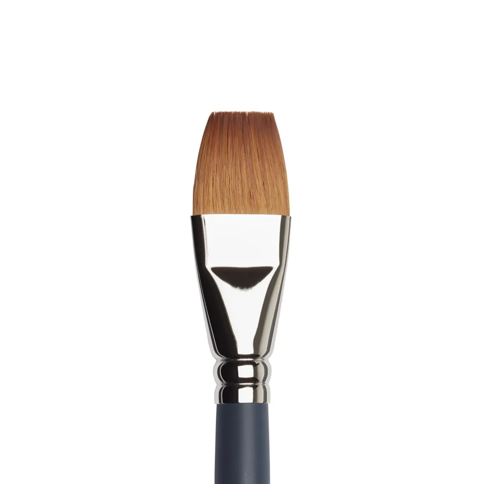 Pędzel płaski, syntetyczny sobol - Winsor & Newton - nr 1''