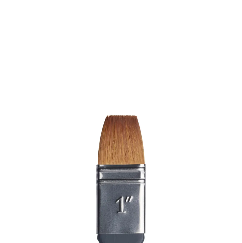 Pędzel płaski wash, syntetyczny sobol - Winsor & Newton - nr 1''
