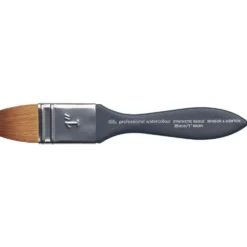 Pędzel płaski wash, syntetyczny sobol - Winsor & Newton - nr 1''