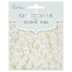 Perły dekoracyjne - DpCraft - 6 mm, 40 g