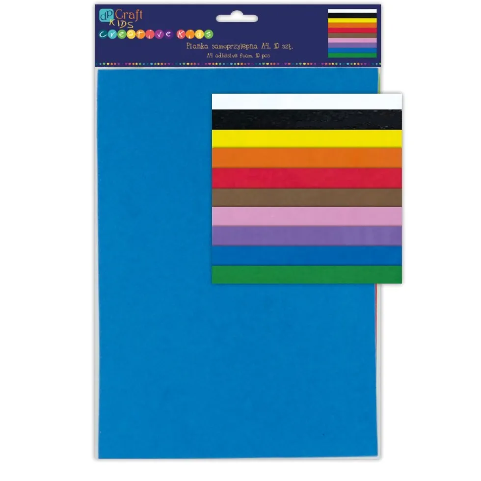 Pianka samoprzylepna PCV A4 - 10 szt.