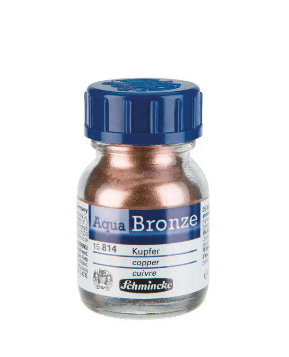 Pigment Aqua Bronze - Schmincke - 814 Copper 20 ml
