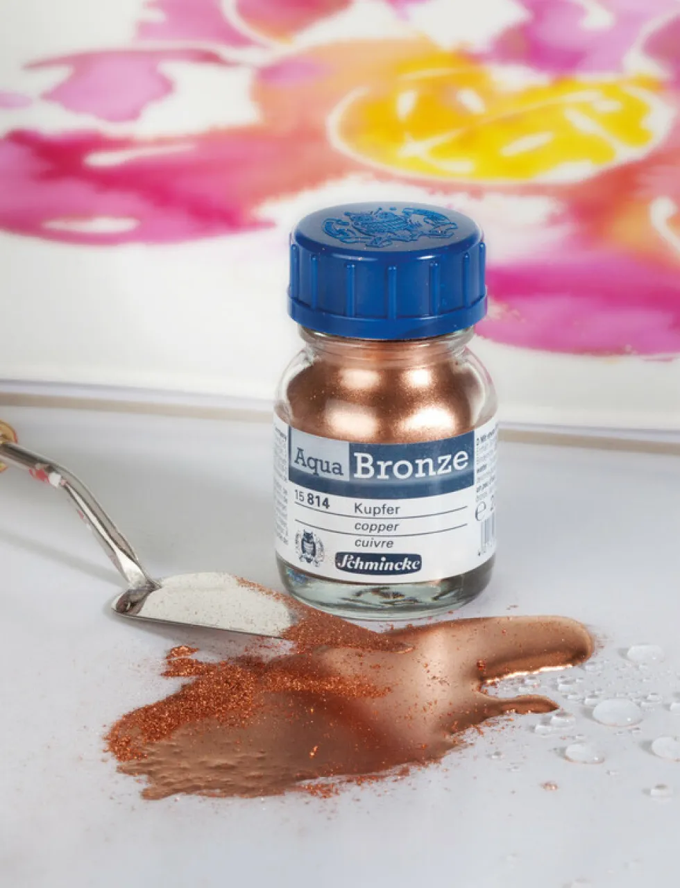 Pigment Aqua Bronze - Schmincke - 814 Copper 20 ml