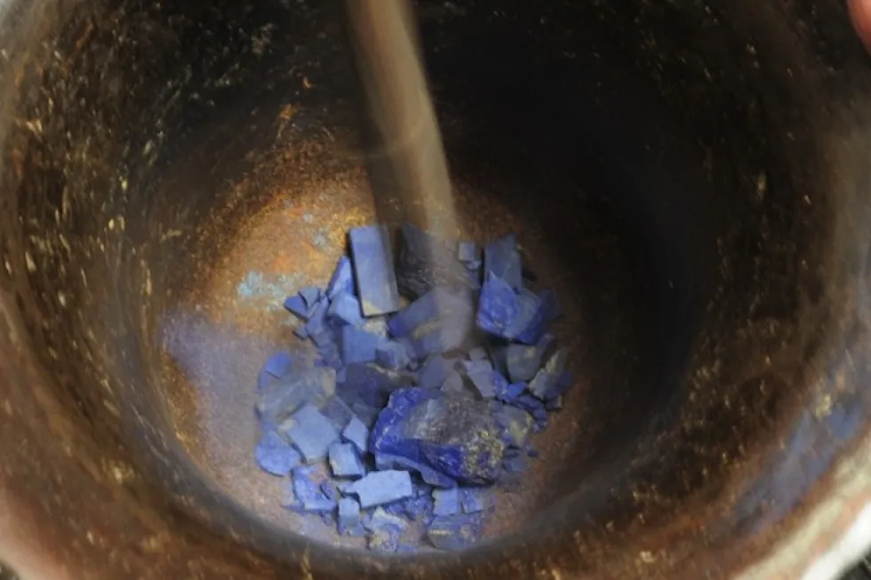 Pigment naturalny - Roman Szmal - czerń żelazowa najciemniejsza, 75 g
