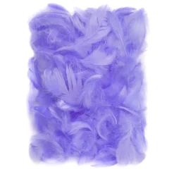 Piórka dekoracyjne - DpCraft - liliowe, 10 g