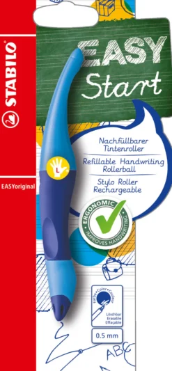 Pióro kulkowe dla leworęcznych Easy Original Start - Stabilo - niebieskie