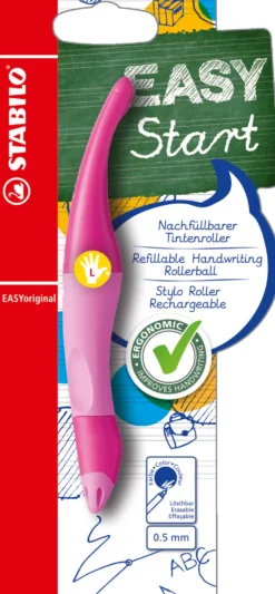 Pióro kulkowe dla leworęcznych Easy Original Start - Stabilo - różowe