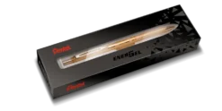 Pióro kulkowe EnerGel, aluminiowe - Pentel - różowe złoto, 0,7 mm