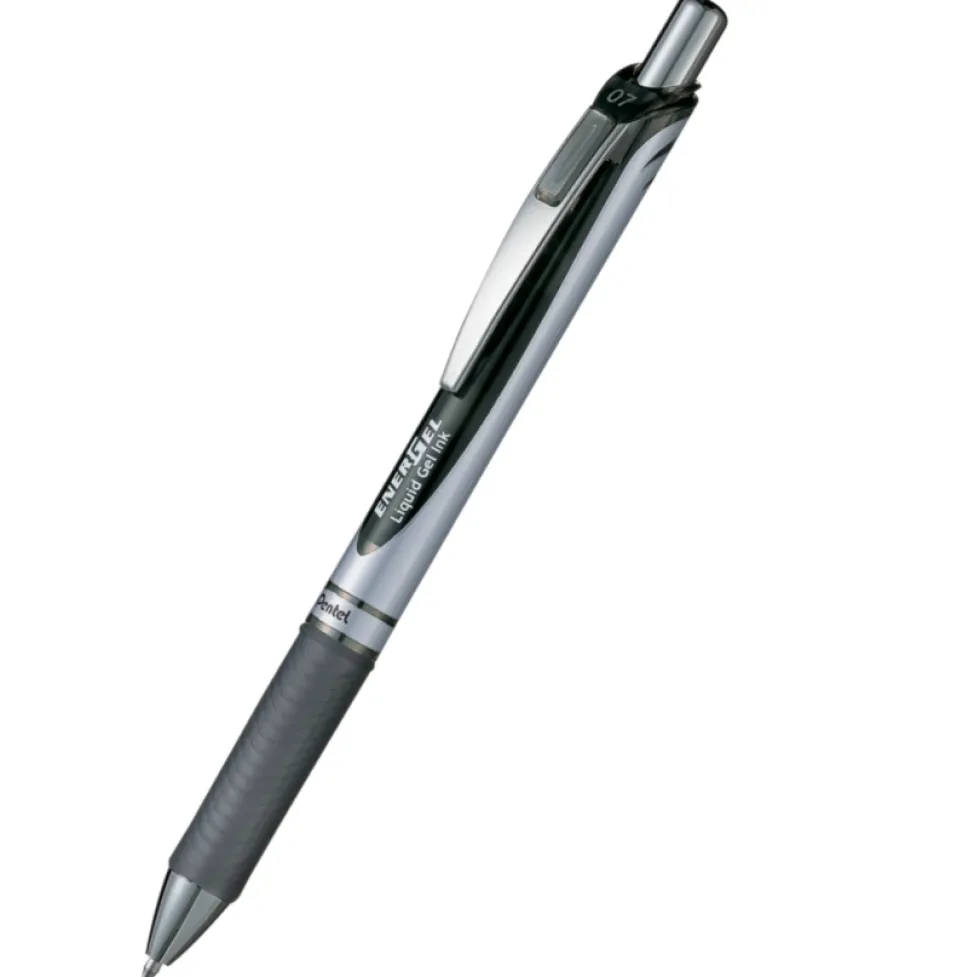 Pióro kulkowe EnerGel - Pentel - czarne, 0,7 mm