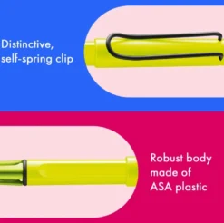 Pióro kulkowe Safari - Lamy - Neon Yellow