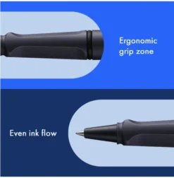 Pióro kulkowe Safari - Lamy - Steel Black