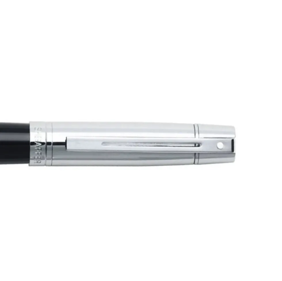 Pióro kulkowe 300 - Sheaffer - Black and Chrome