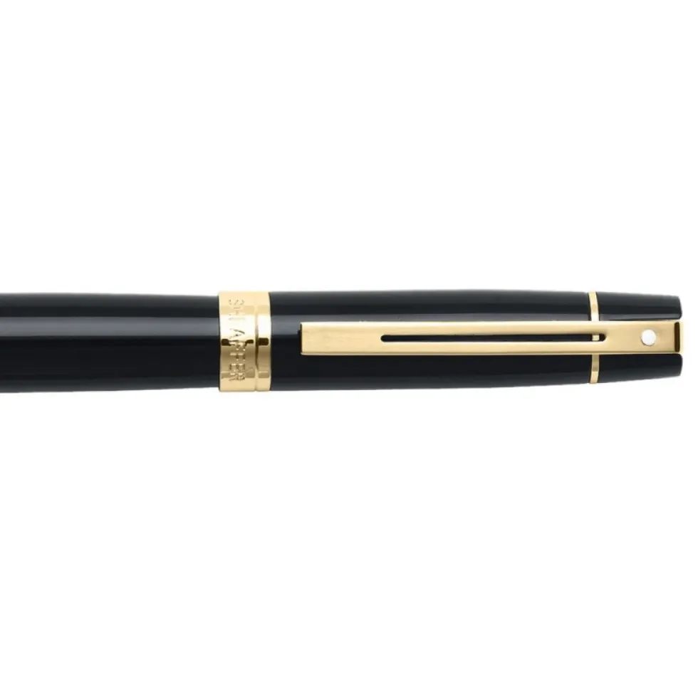 Pióro kulkowe 300 - Sheaffer - Black Gold Trim
