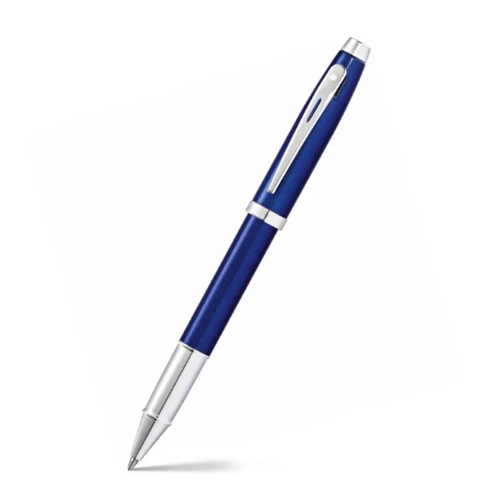 Pióro kulkowe 100 - Sheaffer - Blue Chrome Trim