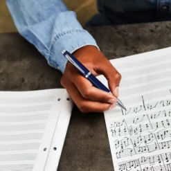 Pióro kulkowe 100 - Sheaffer - Blue Chrome Trim