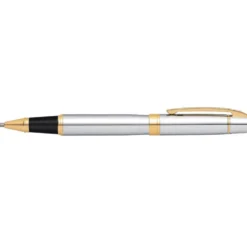 Pióro kulkowe 300 - Sheaffer - Bright Chrome Gold Trim