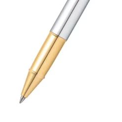 Pióro kulkowe 100 - Sheaffer - Chrome Gold Trim