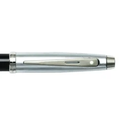 Pióro kulkowe 100 - Sheaffer - Matte Black and Chrome