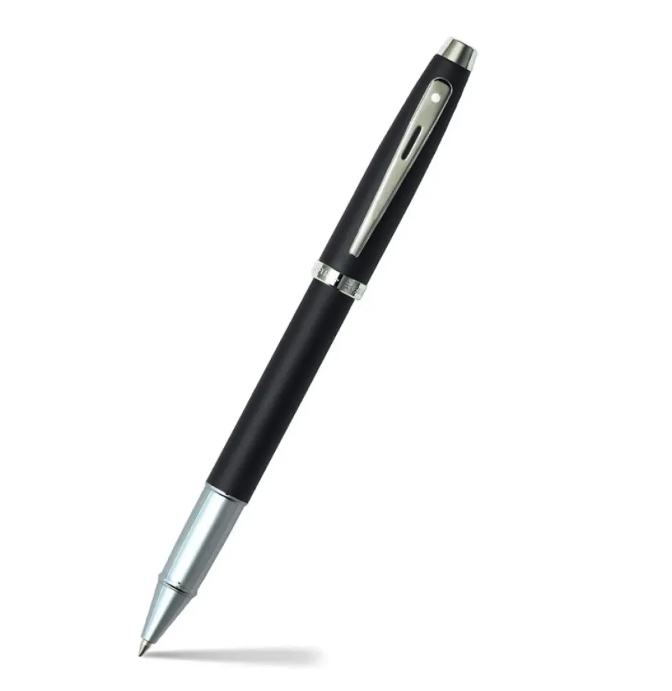 Pióro kulkowe 100 - Sheaffer - Matte Black and Chrome