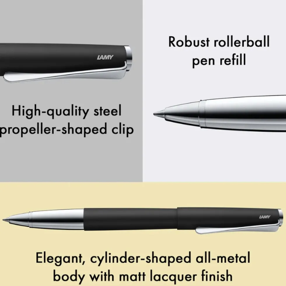 Pióro kulkowe Studio 367 - Lamy - Black M