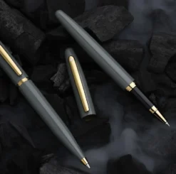 Pióro kulkowe VFM - Sheaffer - Glossy Light Gray Gold Trim