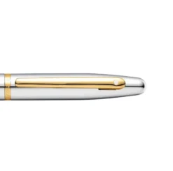Pióro kulkowe VFM - Sheaffer - Polished Chrome Gold Trim